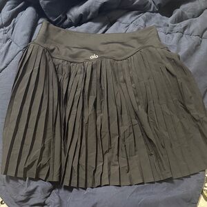 ALO Yoga Women's Black Skater Skirt